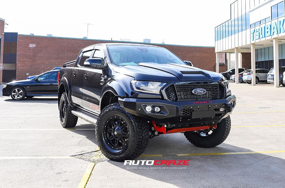 FORD RANGER RENEGADE V2 MATTE BLACK